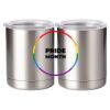 10 oz. Silver Stainless Steel Short Tumbler Thumbnail
