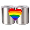 10 oz. Silver Stainless Steel Short Tumbler Thumbnail
