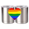 10 oz. Silver Stainless Steel Short Tumbler Thumbnail
