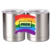10 oz. Silver Stainless Steel Short Tumbler Thumbnail