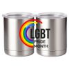 10 oz. Silver Stainless Steel Short Tumbler Thumbnail
