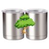 10 oz. Silver Stainless Steel Short Tumbler Thumbnail