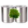 10 oz. Silver Stainless Steel Short Tumbler Thumbnail