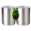 10 oz. Silver Stainless Steel Short Tumbler Thumbnail