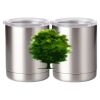 10 oz. Silver Stainless Steel Short Tumbler Thumbnail