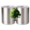 10 oz. Silver Stainless Steel Short Tumbler Thumbnail