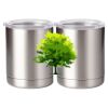 10 oz. Silver Stainless Steel Short Tumbler Thumbnail