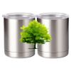 10 oz. Silver Stainless Steel Short Tumbler Thumbnail