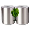 10 oz. Silver Stainless Steel Short Tumbler Thumbnail