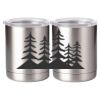 10 oz. Silver Stainless Steel Short Tumbler Thumbnail