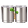 10 oz. Silver Stainless Steel Short Tumbler Thumbnail