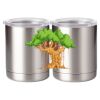 10 oz. Silver Stainless Steel Short Tumbler Thumbnail