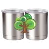 10 oz. Silver Stainless Steel Short Tumbler Thumbnail