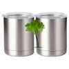 10 oz. Silver Stainless Steel Short Tumbler Thumbnail