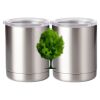 10 oz. Silver Stainless Steel Short Tumbler Thumbnail
