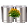 10 oz. Silver Stainless Steel Short Tumbler Thumbnail