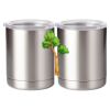 10 oz. Silver Stainless Steel Short Tumbler Thumbnail