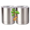10 oz. Silver Stainless Steel Short Tumbler Thumbnail