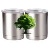 10 oz. Silver Stainless Steel Short Tumbler Thumbnail