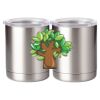 10 oz. Silver Stainless Steel Short Tumbler Thumbnail