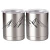 10 oz. Silver Stainless Steel Short Tumbler Thumbnail