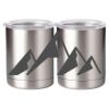 10 oz. Silver Stainless Steel Short Tumbler Thumbnail