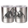 10 oz. Silver Stainless Steel Short Tumbler Thumbnail