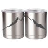 10 oz. Silver Stainless Steel Short Tumbler Thumbnail