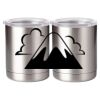 10 oz. Silver Stainless Steel Short Tumbler Thumbnail