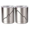 10 oz. Silver Stainless Steel Short Tumbler Thumbnail