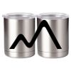 10 oz. Silver Stainless Steel Short Tumbler Thumbnail