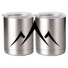 10 oz. Silver Stainless Steel Short Tumbler Thumbnail