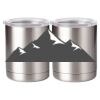 10 oz. Silver Stainless Steel Short Tumbler Thumbnail