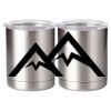 10 oz. Silver Stainless Steel Short Tumbler Thumbnail