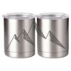 10 oz. Silver Stainless Steel Short Tumbler Thumbnail