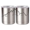 10 oz. Silver Stainless Steel Short Tumbler Thumbnail