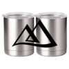 10 oz. Silver Stainless Steel Short Tumbler Thumbnail