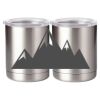 10 oz. Silver Stainless Steel Short Tumbler Thumbnail