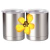 10 oz. Silver Stainless Steel Short Tumbler Thumbnail