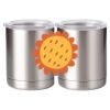 10 oz. Silver Stainless Steel Short Tumbler Thumbnail