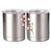 10 oz. Silver Stainless Steel Short Tumbler Thumbnail