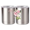 10 oz. Silver Stainless Steel Short Tumbler Thumbnail