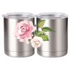 10 oz. Silver Stainless Steel Short Tumbler Thumbnail
