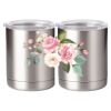 10 oz. Silver Stainless Steel Short Tumbler Thumbnail