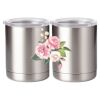 10 oz. Silver Stainless Steel Short Tumbler Thumbnail