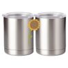 10 oz. Silver Stainless Steel Short Tumbler Thumbnail