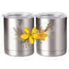 10 oz. Silver Stainless Steel Short Tumbler Thumbnail