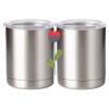 10 oz. Silver Stainless Steel Short Tumbler Thumbnail