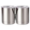 10 oz. Silver Stainless Steel Short Tumbler Thumbnail
