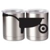 10 oz. Silver Stainless Steel Short Tumbler Thumbnail